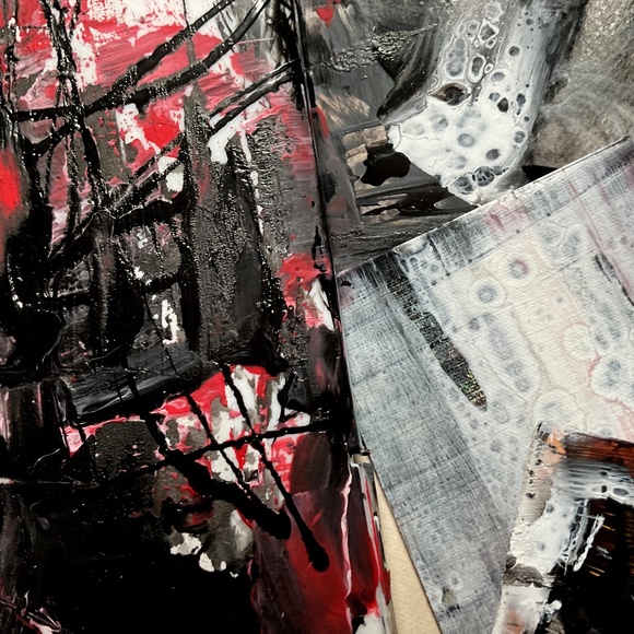 Junk Journal Pack 22+ Hand painted Pieces, Grunge Joy Collection 2- Limited Ed. - Picture 10 of 14